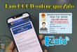 Cách đăng ký làm căn cước công dân online qua Zalo tại TPHCM 2021
