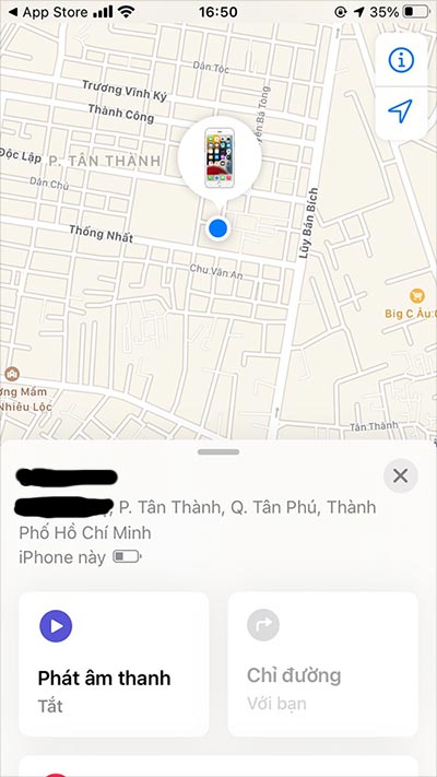 Cách tìm điện thoại iPhone bị mất bằng iCloud