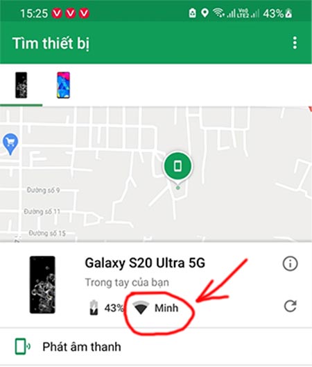 Cách tìm vị trí số điện thoại qua internet trên bản đồ Google Map