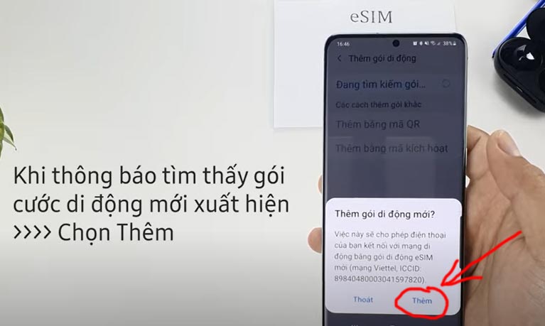 Cách cài đặt và sử dụng eSIM cho Samsung