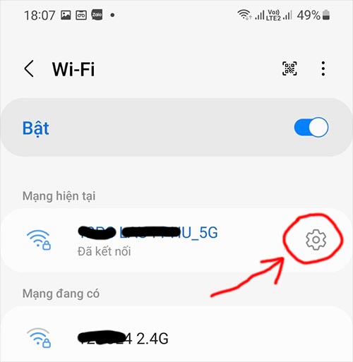 Cách kiểm tra tốc độ mạng wifi đang dùng trên điện thoại Samsung