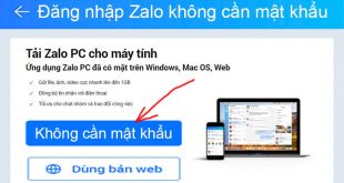 Cách đăng nhập Zalo trên máy tính không cần mật khẩu bằng mã QR