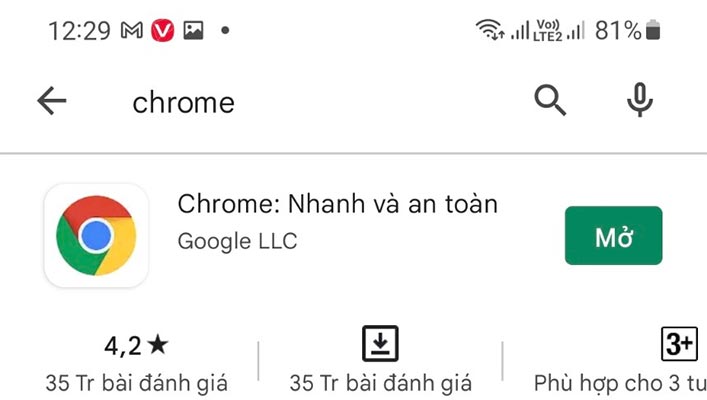 Cách dịch web tiếng anh sang tiếng việt trên điện thoại Samsung bằng Chrome