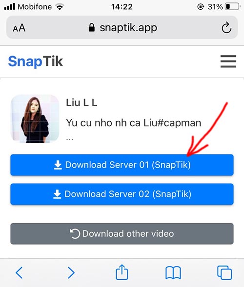 Cách lưu video trên TikTok không có logo iPhone, Android