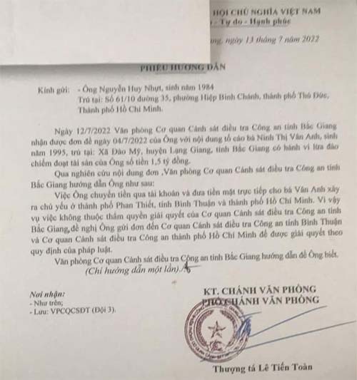 Kalim Nguyen tố cáo Anna Bắc Giang lừa đảo